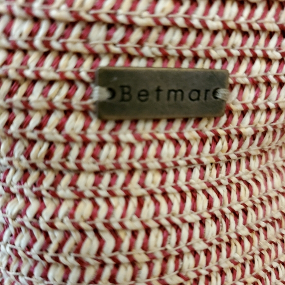 ❤️Last Chance !!Betmar New York Gossamer Packable Straw Sun Hat - Picture 4 of 9